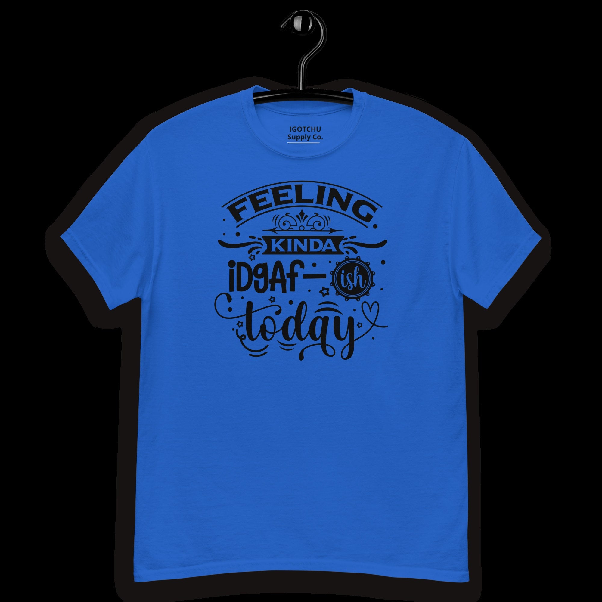 IGOTCHU — "IDGAF" Tee (Plus Sizes)