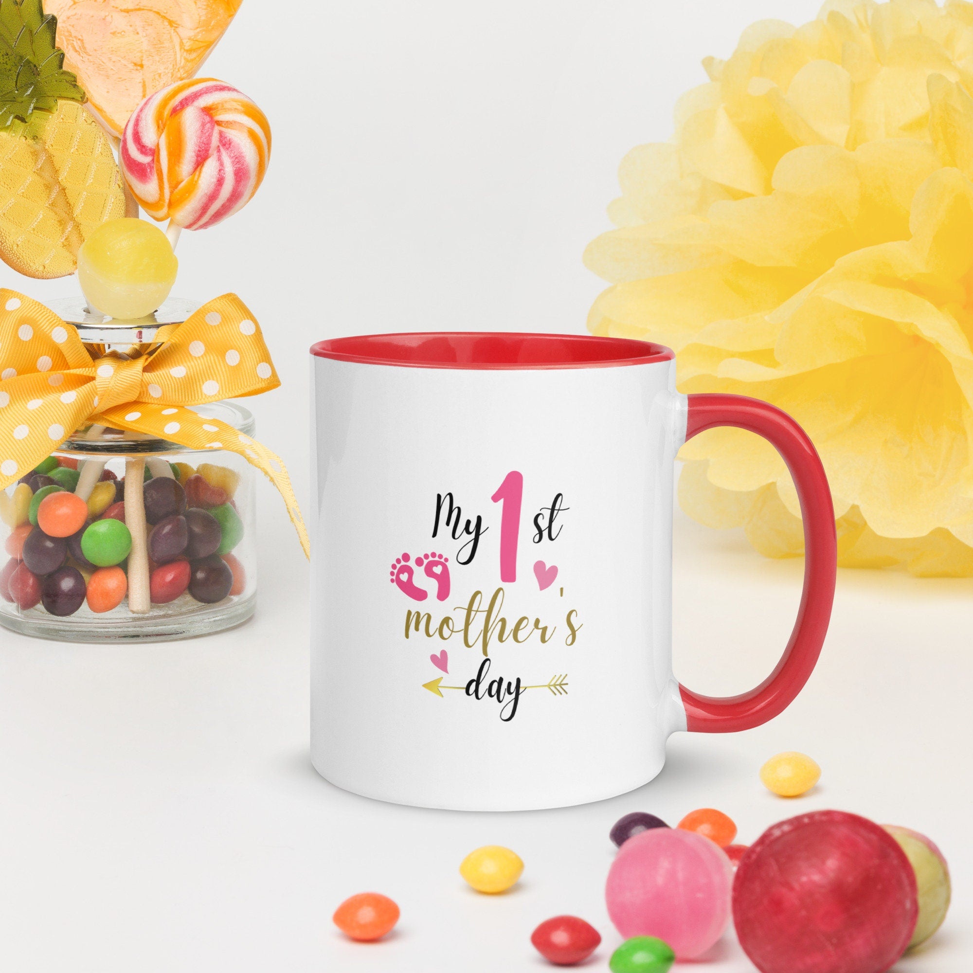 Girl Mom First Mother's Day Mug