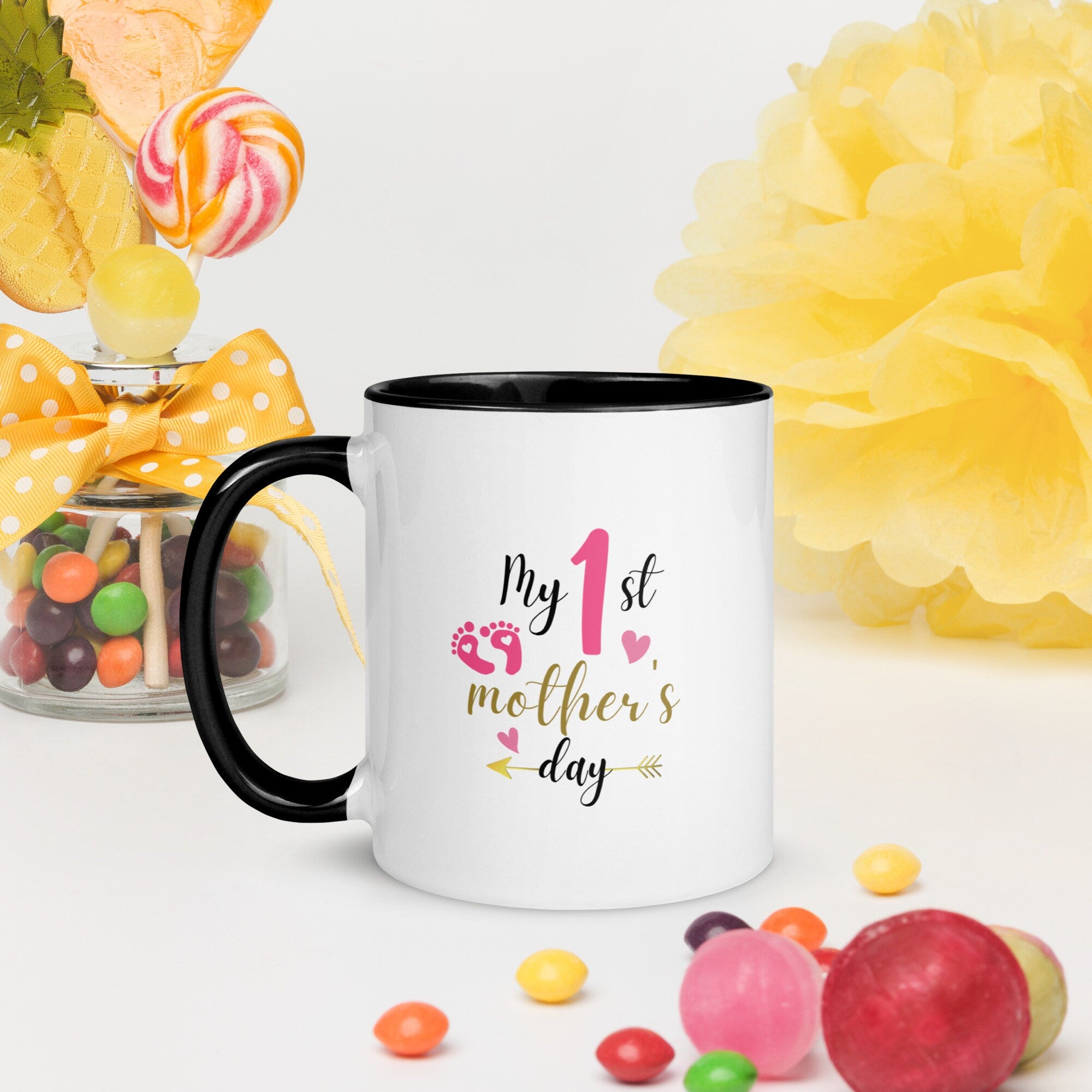 Girl Mom First Mother's Day Mug