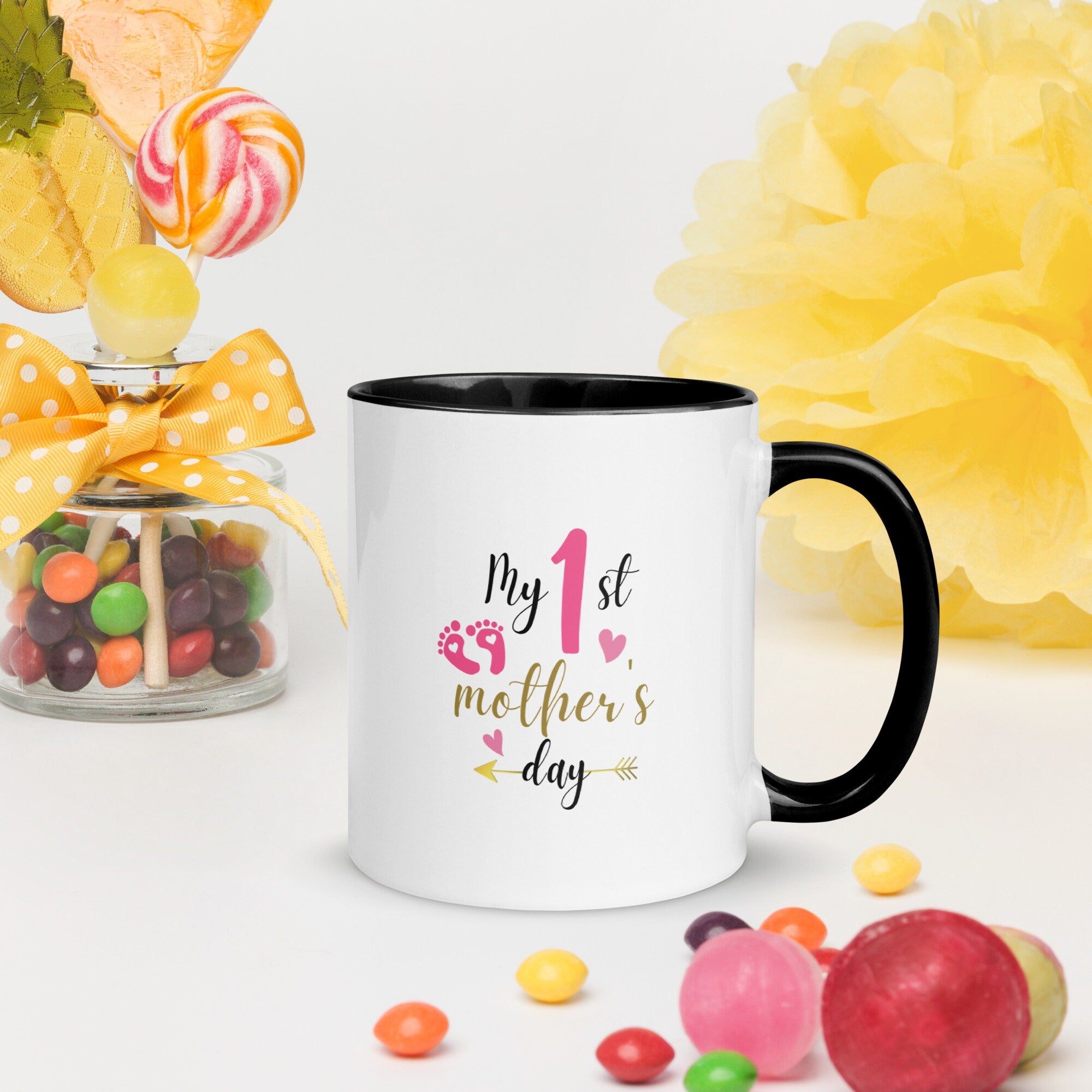 Girl Mom First Mother's Day Mug