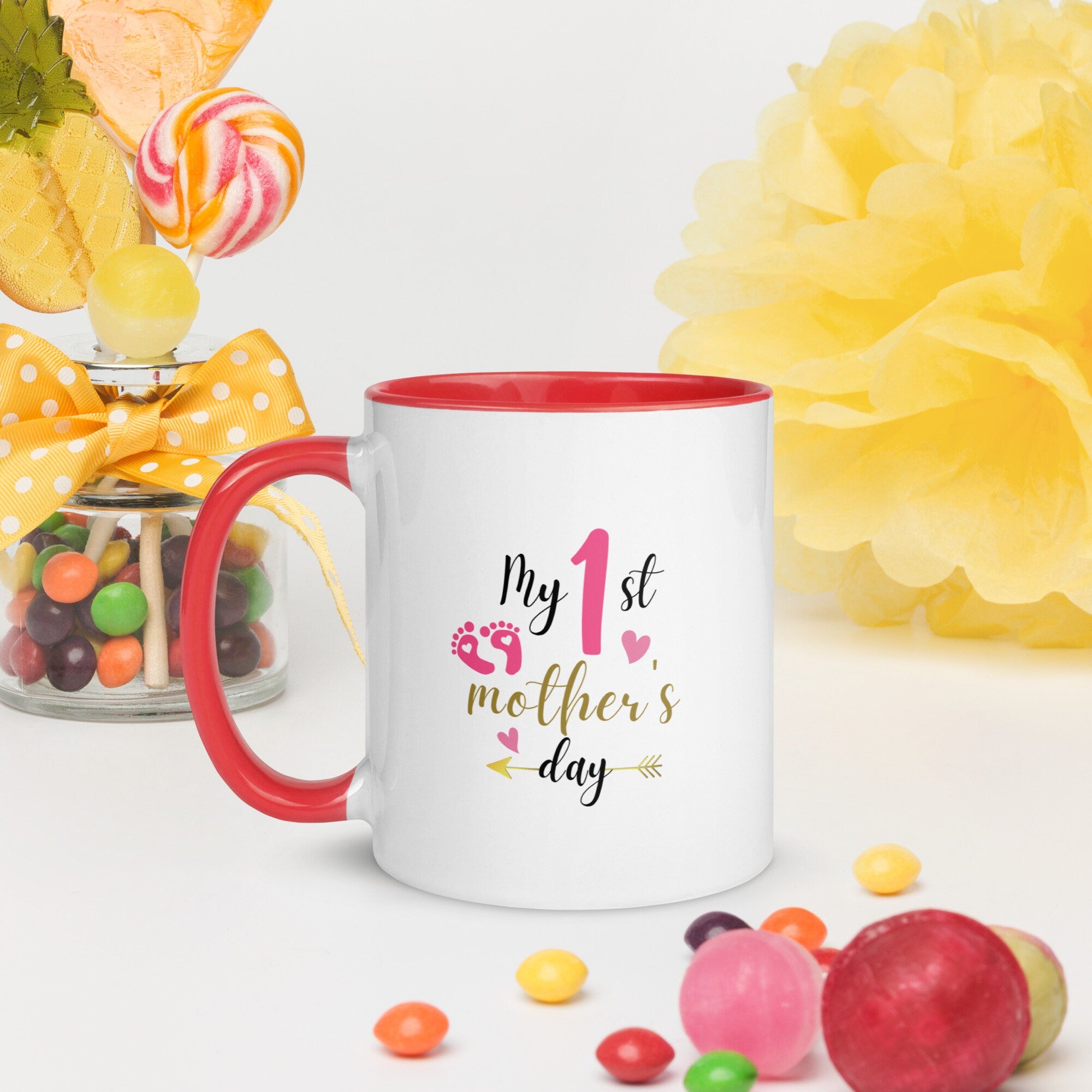 Girl Mom First Mother's Day Mug