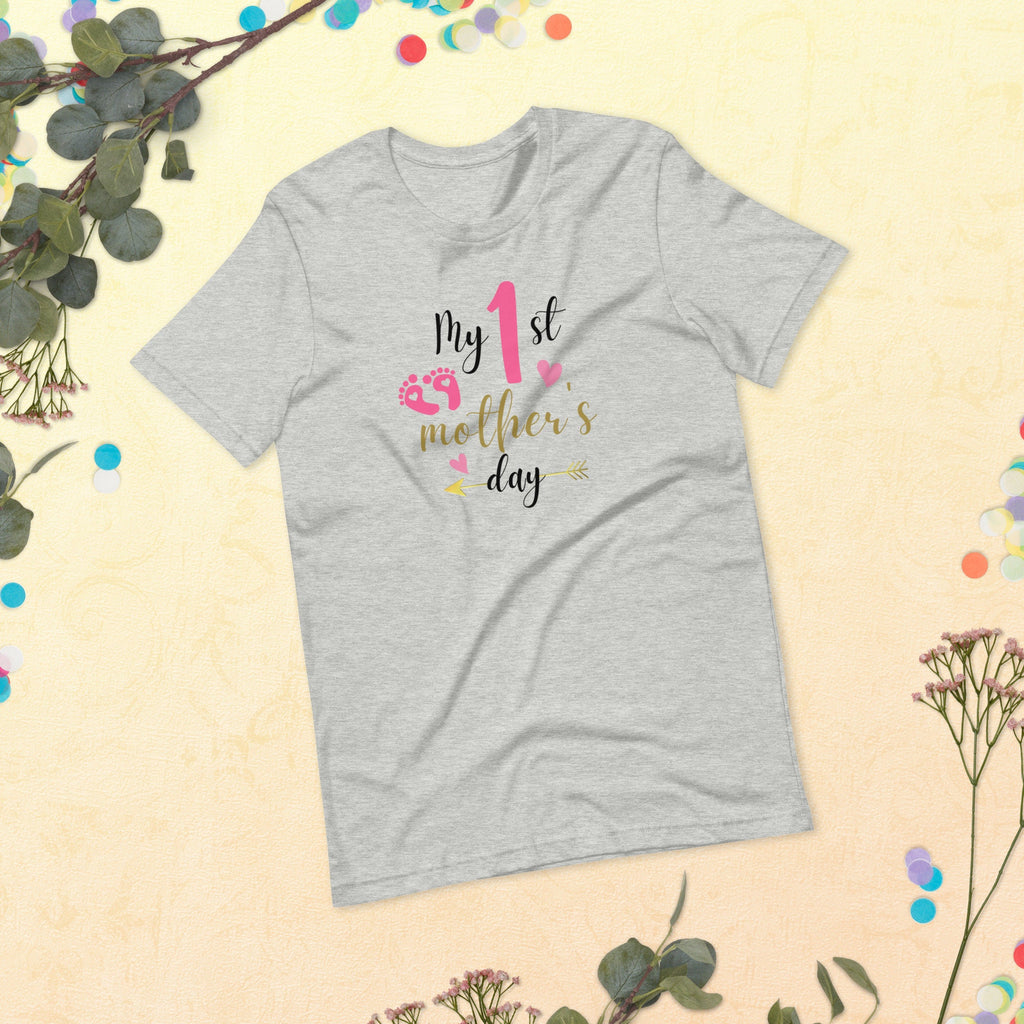 Girl Mom First Mother's Day Tee