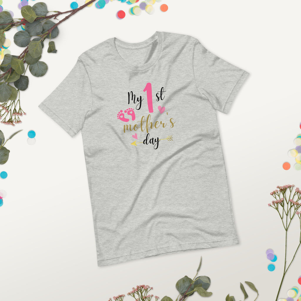 Girl Mom First Mother's Day Tee
