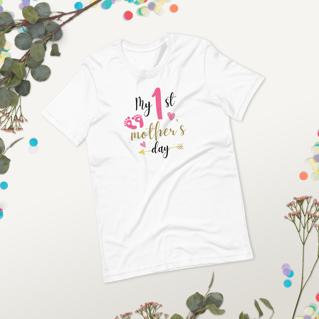 Girl Mom First Mother's Day Tee