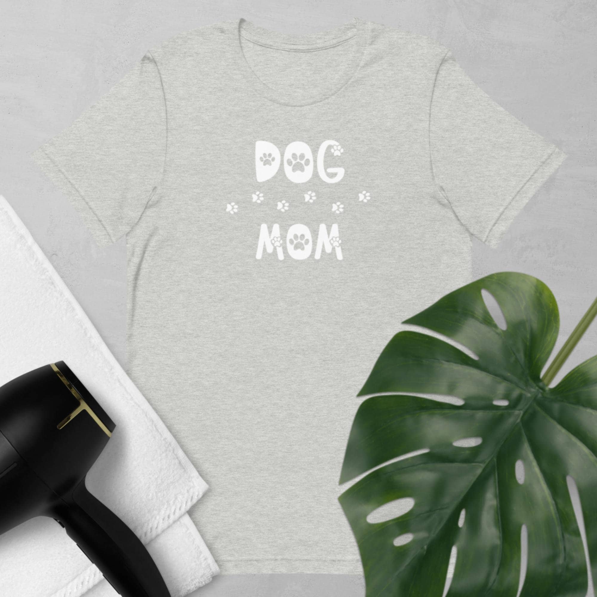 Dog Mom T-Shirt - Dog Paw Tee - Dog Mom Life - Birthday Gift - Gift Ideas