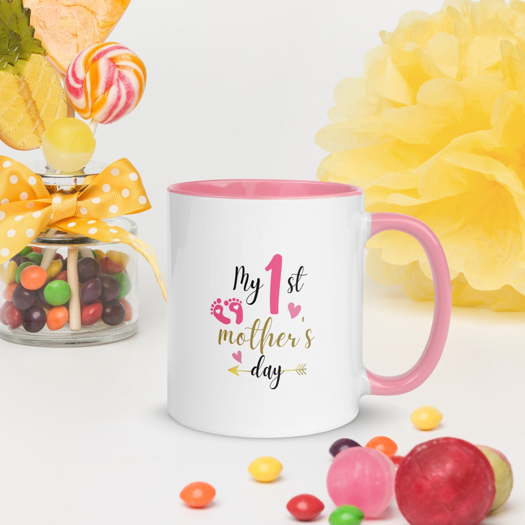 Girl Mom First Mother's Day Mug